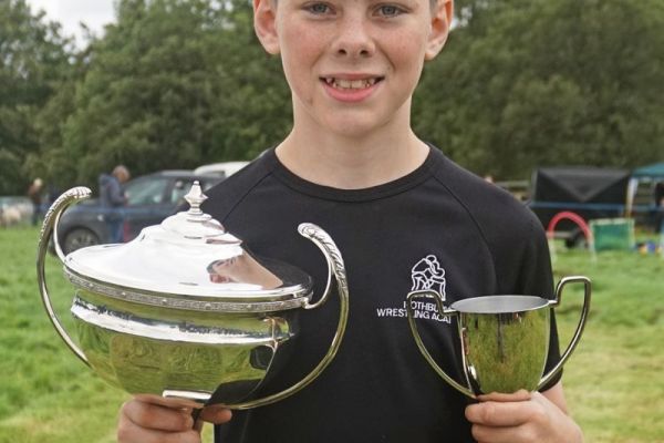 Max Bates U15yrs/8st World Champion 2019