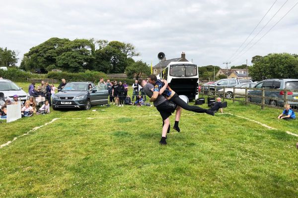 Matty Hodgson inside hipes John Paul Hasley