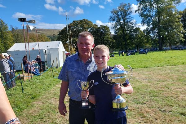 Under 15 years / 8 stone World Champion Charlie Armstrong