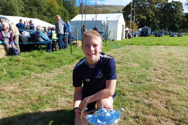 Under 15 years / 8 stone World Champion Charlie Armstrong